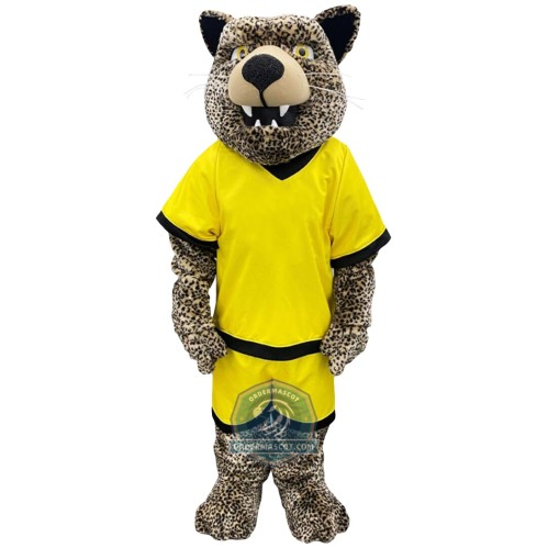 Deluxe Leopard Mascot Costume