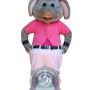 Sport Lightweight Elephant Mascot Costume