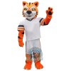 Sport Lightweight Tiger Mascot Costume