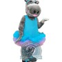 Deluxe Female Hippo Mascot Costume