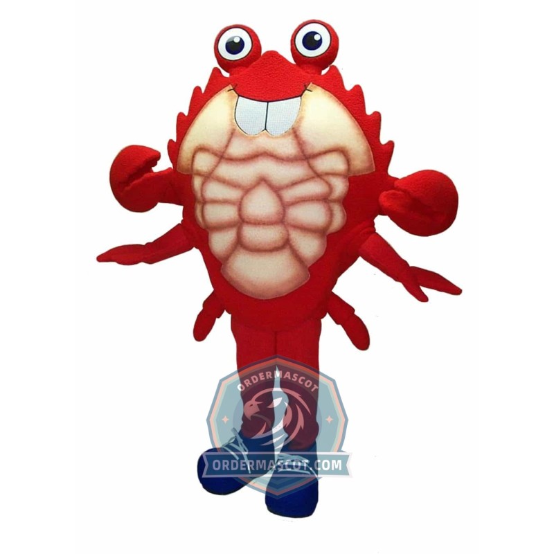 Realistic Crab Mascot Costume