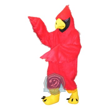 Fierce Lightweight Cardinal Mascot Costume