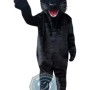 Realistic Black Panther Mascot Costume