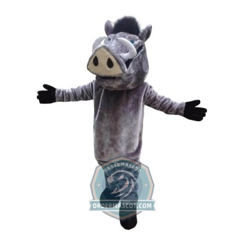 Realistic Lightweight Wild Boar Mascot Costume