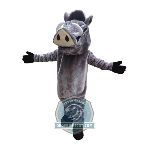 Realistic Lightweight Wild Boar Mascot Costume