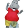 Happy Lightweight Hippo Mascot Costume For Adult