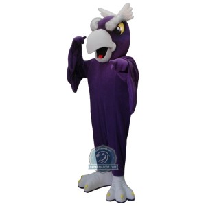 Purple Lightweight Bird Mascot Costume