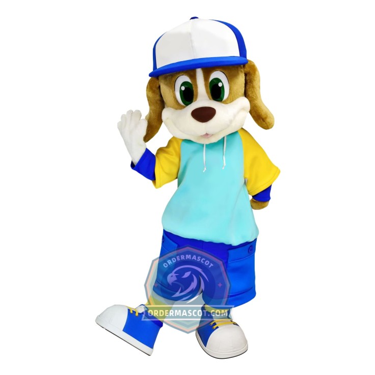 Cute Lightweight Dog Mascot Costume For Adult