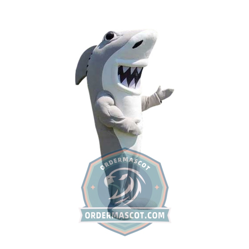 Deluxe Shark Mascot Costume