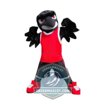 Black Lightweight Raven Mascot Costume