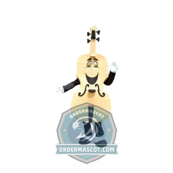 Guitar Mascot Costume