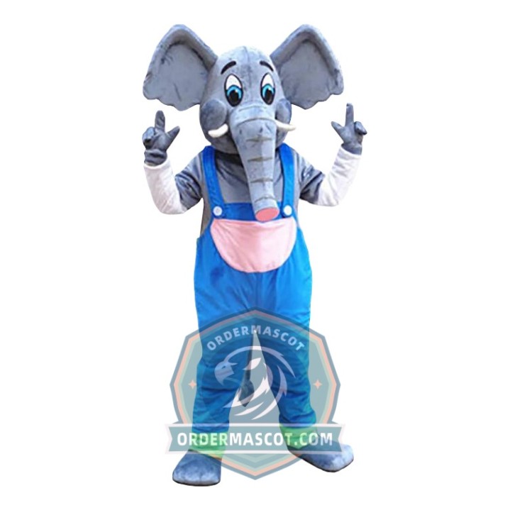 Cute Lightweight Elephant Mascot Costume