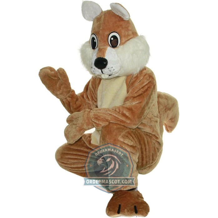 Cute Lightweight Squirrel Mascot Costume