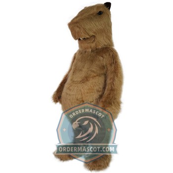 Adult Lightweight Plush Beaver Mascot Costume