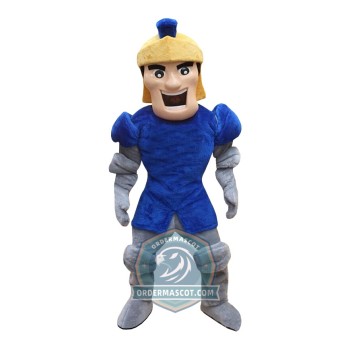 Friendly Lightweight Knight Warrior Mascot Costume