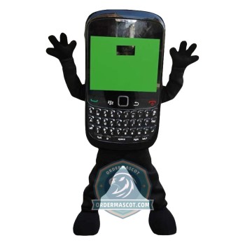 Old Mobile Phone Mascot Costume