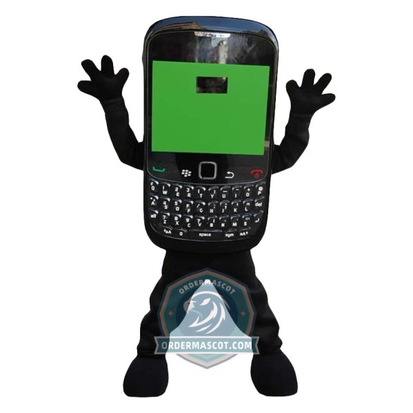 Old Mobile Phone Mascot Costume
