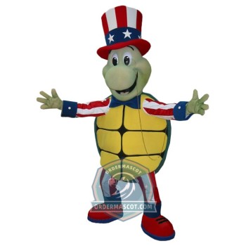 American Turtle Mascot Costume