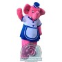 Pink Lightweight Elephant Mascot Costume