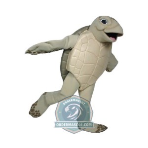 Realistic Deluxe Turtle Mascot Costume