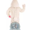 White & Pink Easter Bunny Mascot Costume