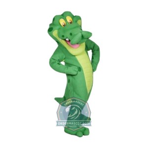 Friendly Lightweight Crocodile Mascot Costume
