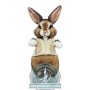 Realistic Easter Bunny Mascot Costume For Adult