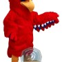 Fierce Red Hawk Mascot Costume