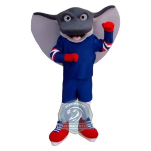 Stingray Mascot Costume