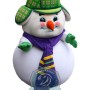 Adult Snowman Mascot Costume