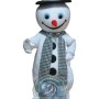 Happy Lightweight Snowman Mascot Costume For Adult