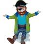Deluxe Pirate Mascot Costume For Adult