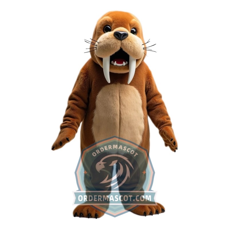 Realistic Walrus Mascot Costume