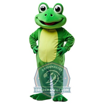Deluxe Lightweight Frog Mascot Costume For Adult