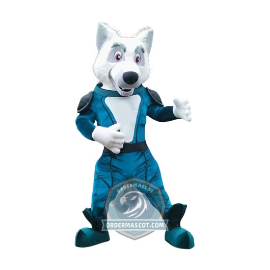 Wolf Mascot Costume For Adult