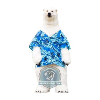 Polar Bear Mascot Costume For Adult