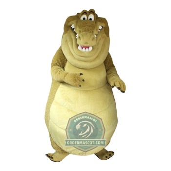 Louis the Alligator Mascot Costume
