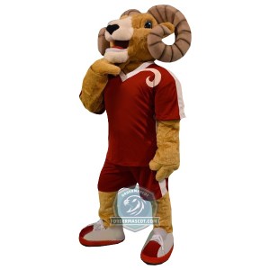 Realistic Sport Ram Mascot Costume