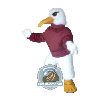Realistic Seagull Mascot Costume