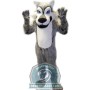 Realistic Lightweight Grey Wolf Mascot Costume