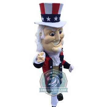 Uncle Sam Mascot Costume