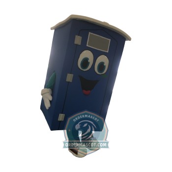 Portable Toilet Mascot Costume