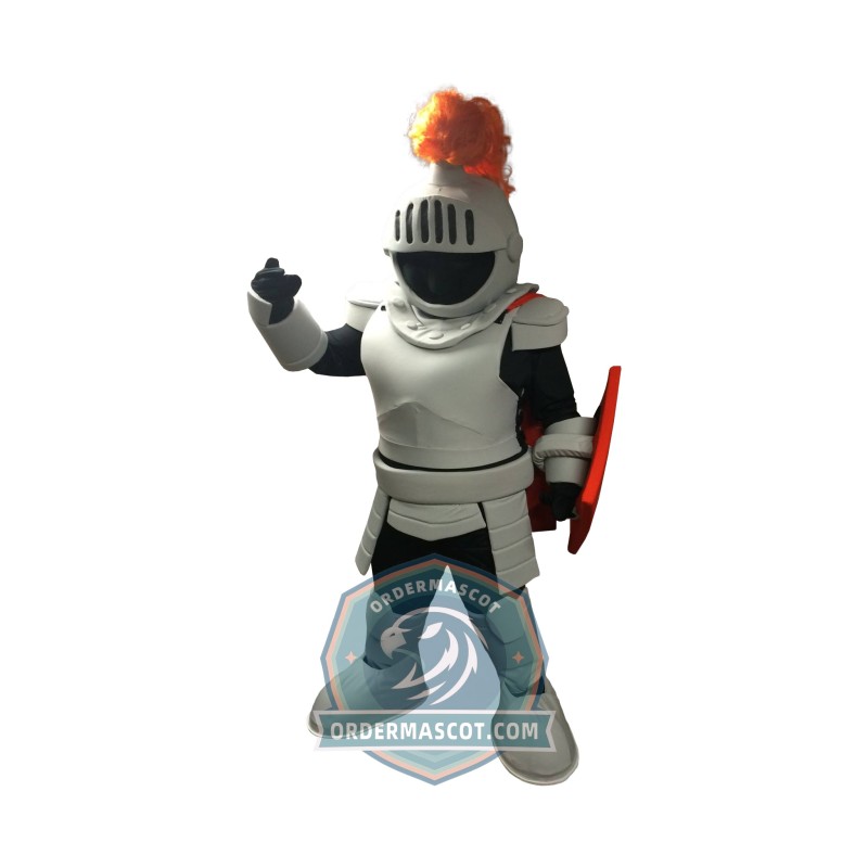 Armored Knight Mascot Costume