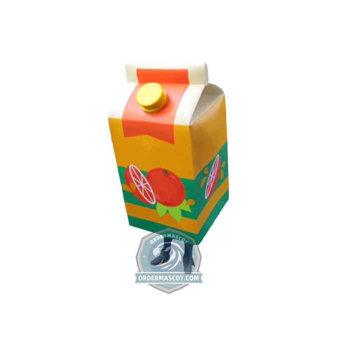 Juice Box Mascot Costume
