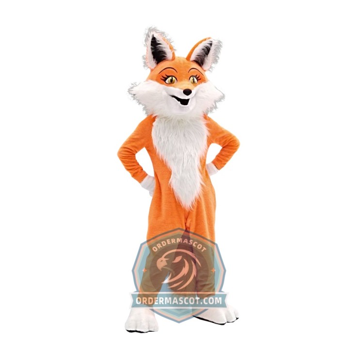 Happy Lightweigt Fox Mascot Costume
