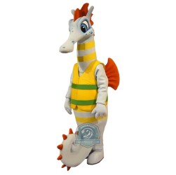 Seahorse Mascot Costume