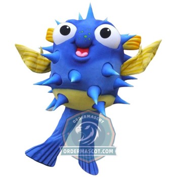 Blowfish Mascot Costume