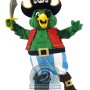 Deluxe Pirate Parrot Mascot Costume