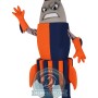 Fierce Lightweight Rocket Mascot Costume