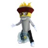 Torch Mascot Costume